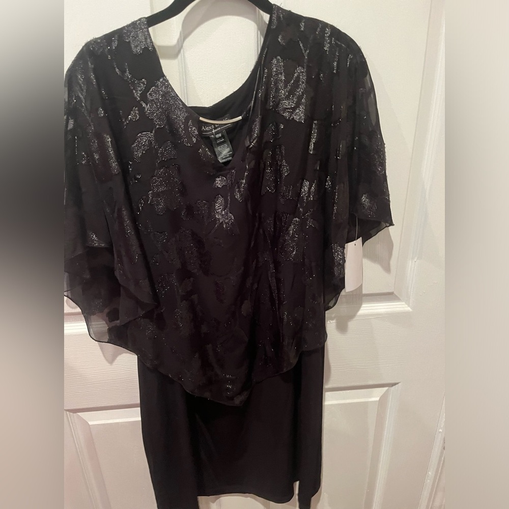 NWT Black and Silver dress